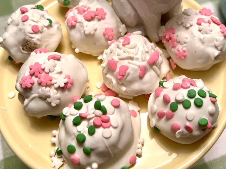 Simple Spring Truffles