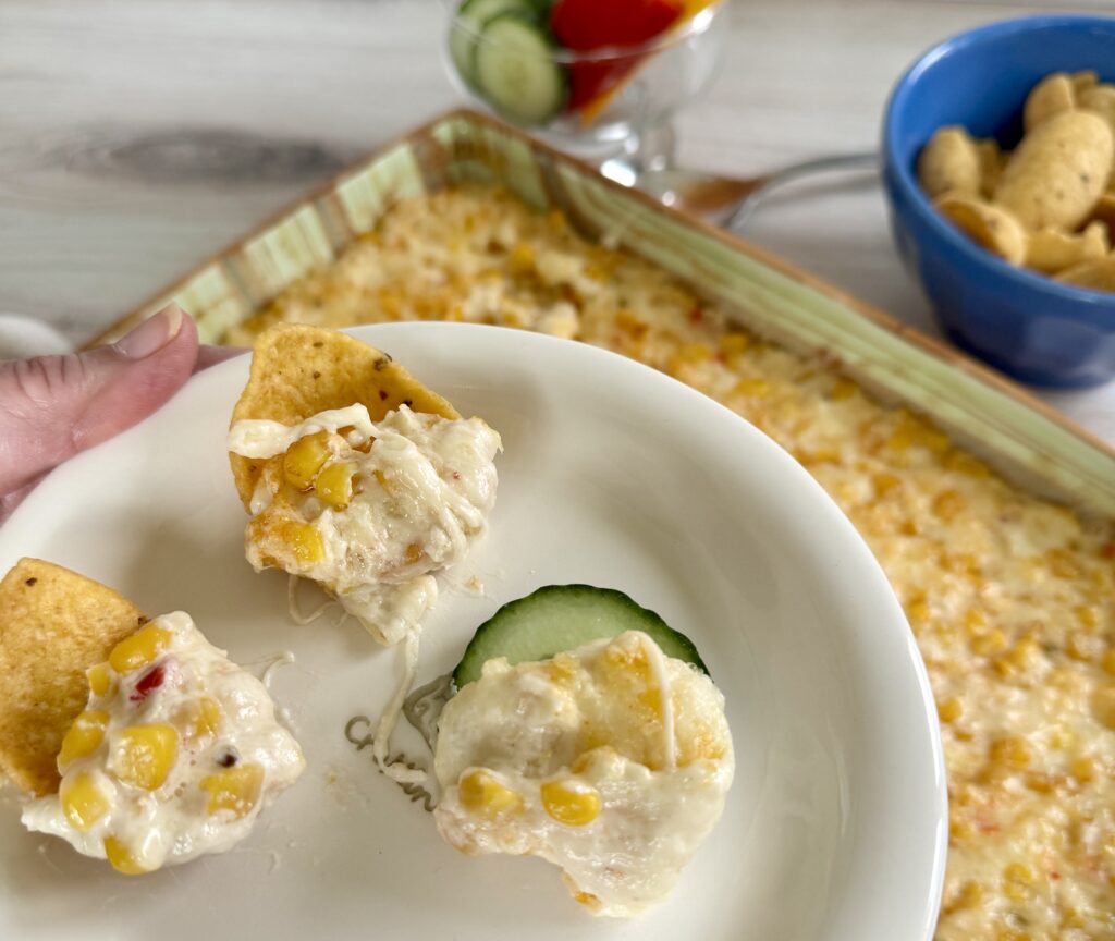 Easy Cheesy Corn Dip