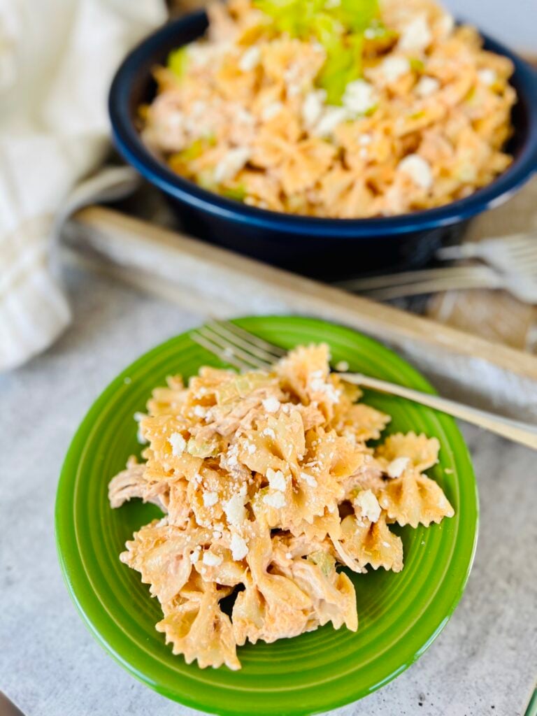 Buffalo Chicken Pasta Salad