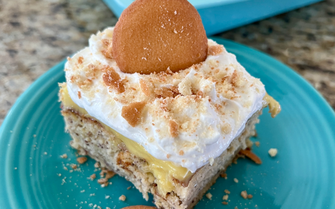 Easy Banana Cream Pudding Cake Recipe