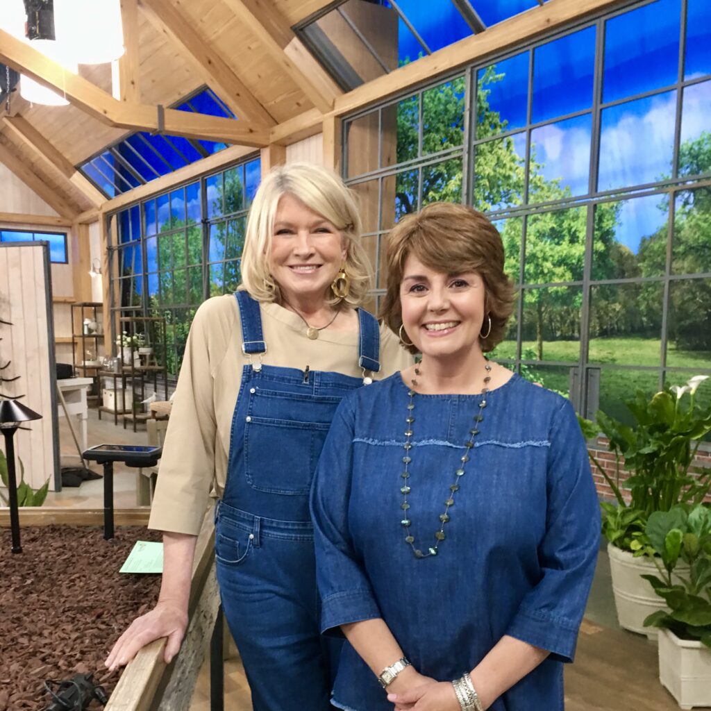 Martha Stewart and Jill Bauer